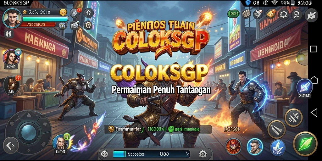 Tampilan menarik dari gameplay COLOKSGP yang menantang.
